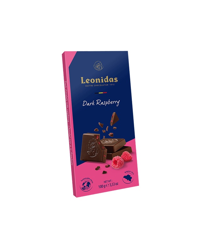 Tablette framboise noir