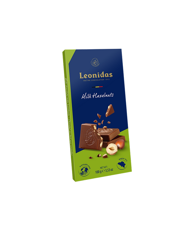 Tablette noisettes lait