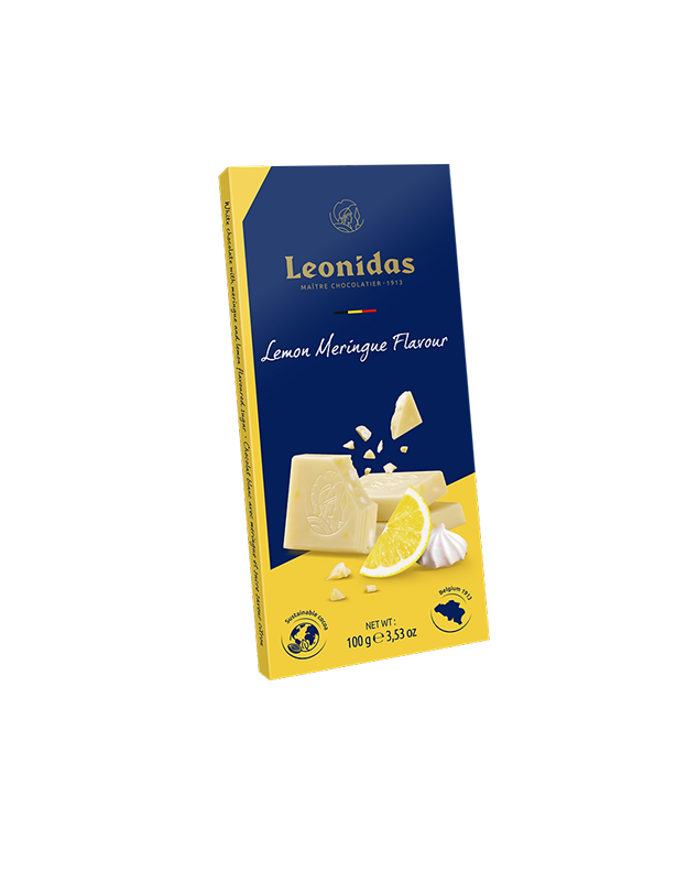 Tablette meringue saveur citron blanc