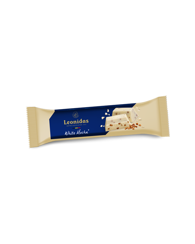Bâton perles moka blanc